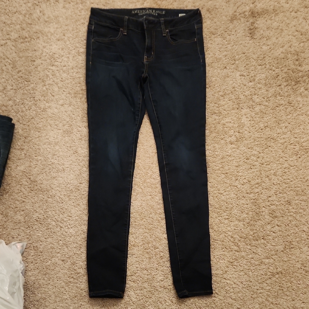 American Eagle Outfitters Women's Navy Skinny Jeggings